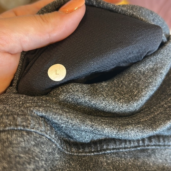 Lululemon Discipline Pant Luon Athletic Pants Heathered Black Size Large - Picture 4 of 6